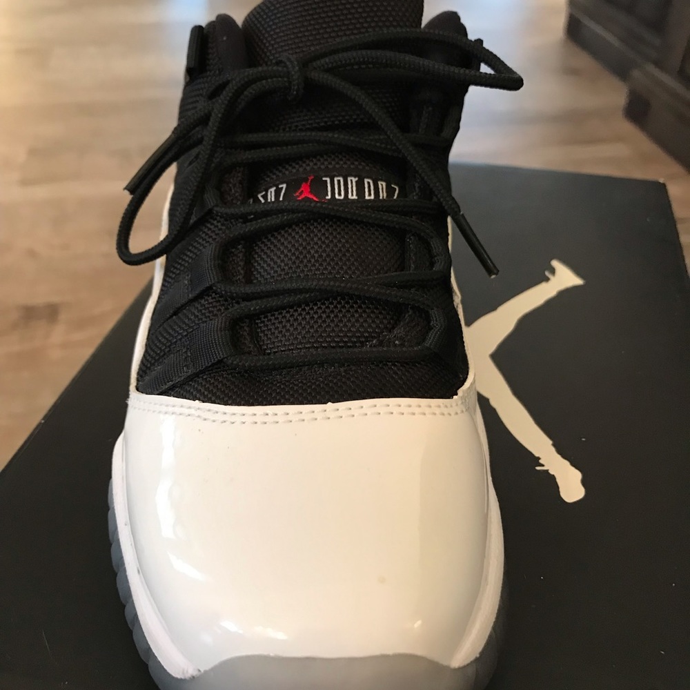 Air Jordan 11 Retro Low GS Tuxedo Youth Sneakers